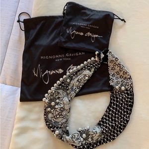 Mignonne Gavigan Pearl Scarf NWT